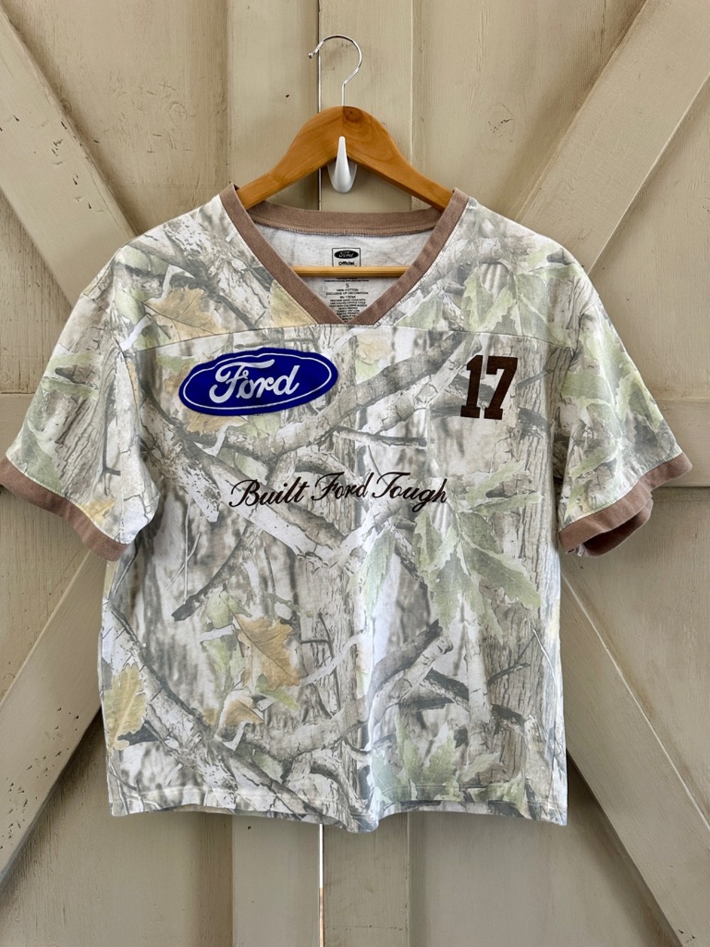 Ford FX4 Off Road Camo Graphic Tee Shirt Built Ford Tough Size Small